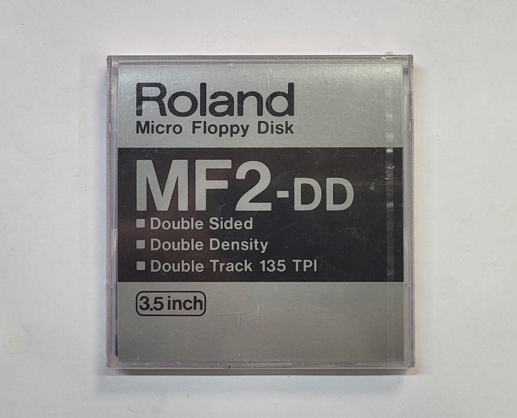 Roland Micro Floppy Disk - MF2-DD - Beschrijving!, Roland, Overige typen, Nieuw, Ophalen of Verzenden