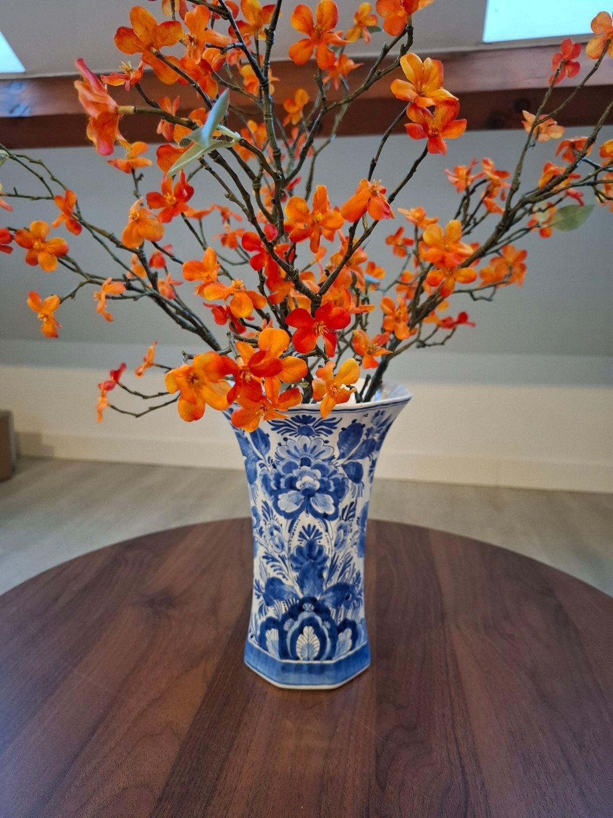Delfts Blauwe vaas van De Porceleyne Fles, Antiek en Kunst, Ophalen of Verzenden