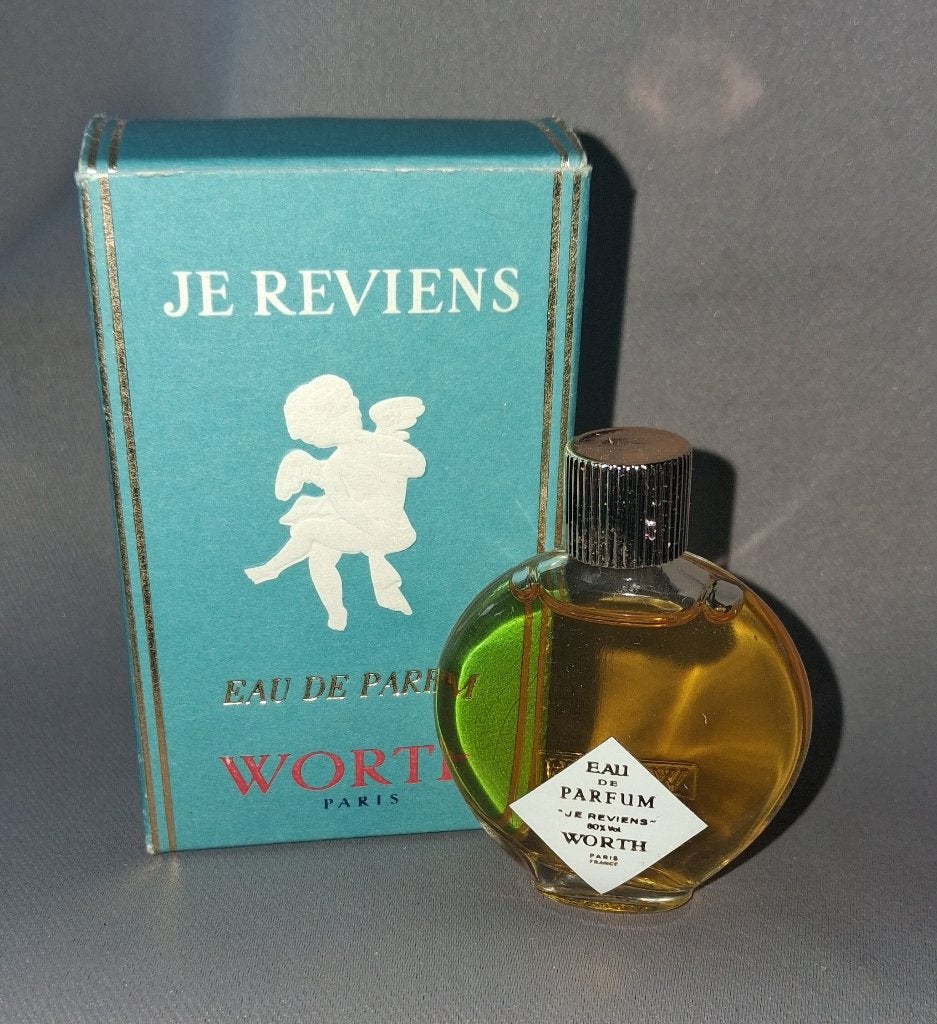 Volle parfum mini Worth je reviens edp + Doosje, Ophalen of Verzenden, Zo goed als nieuw, Miniatuur, Gevuld