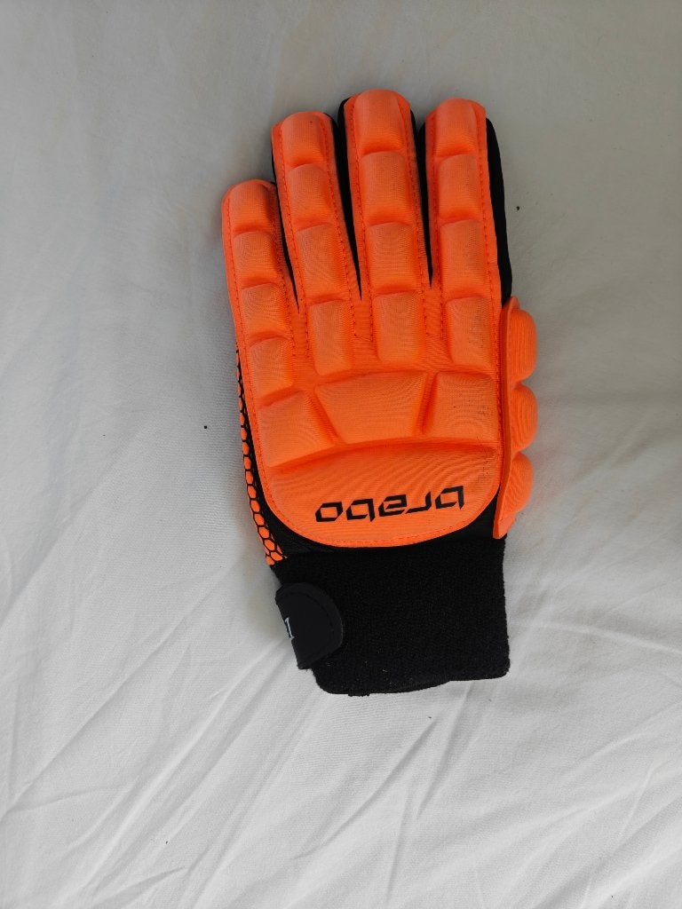 Brabo Hockeyhandschoen - Oranje - Maat Small, Ophalen of Verzenden, Zo goed als nieuw, Kleding
