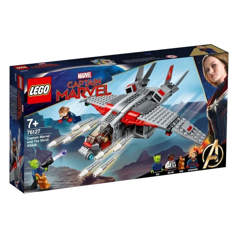 🎁 Lego Avengers 76127 - Captain Marvel Scrull Attack🎁, Lego, Nieuw, Ophalen of Verzenden, Complete set