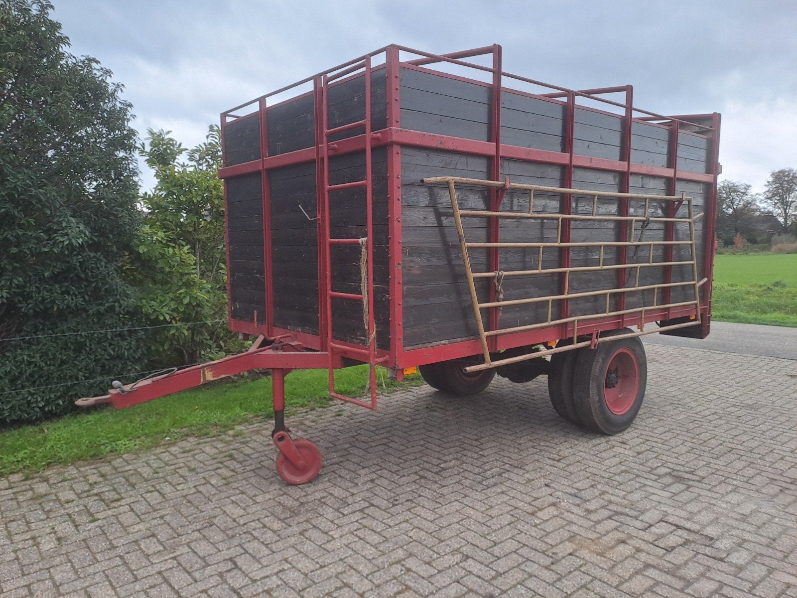 veewagen veekar voor 6 koeien geen kenteken, Ophalen, Veehouderij, Transport, -