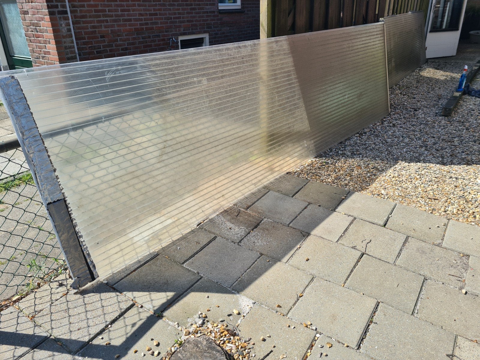 Polycarbonaat, Ophalen, Veranda