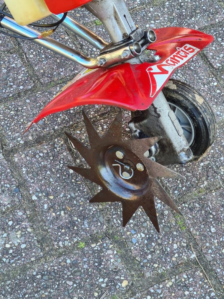 Mantis, randtrimmer, kantensnijder, Ophalen of Verzenden, Gebruikt, Benzine