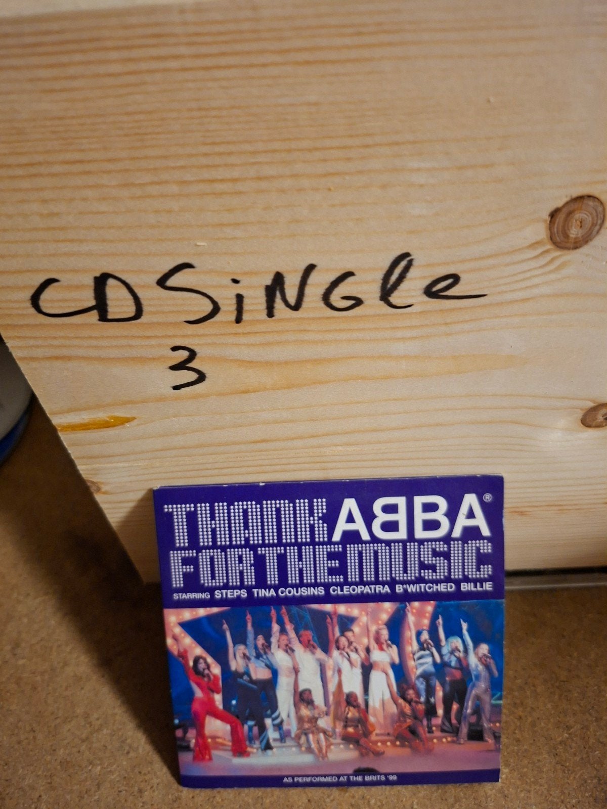 ABBA Tribute CD Single - Thank ABBA For The Music, Ophalen of Verzenden, Gebruikt, Pop, Inclusief doosje