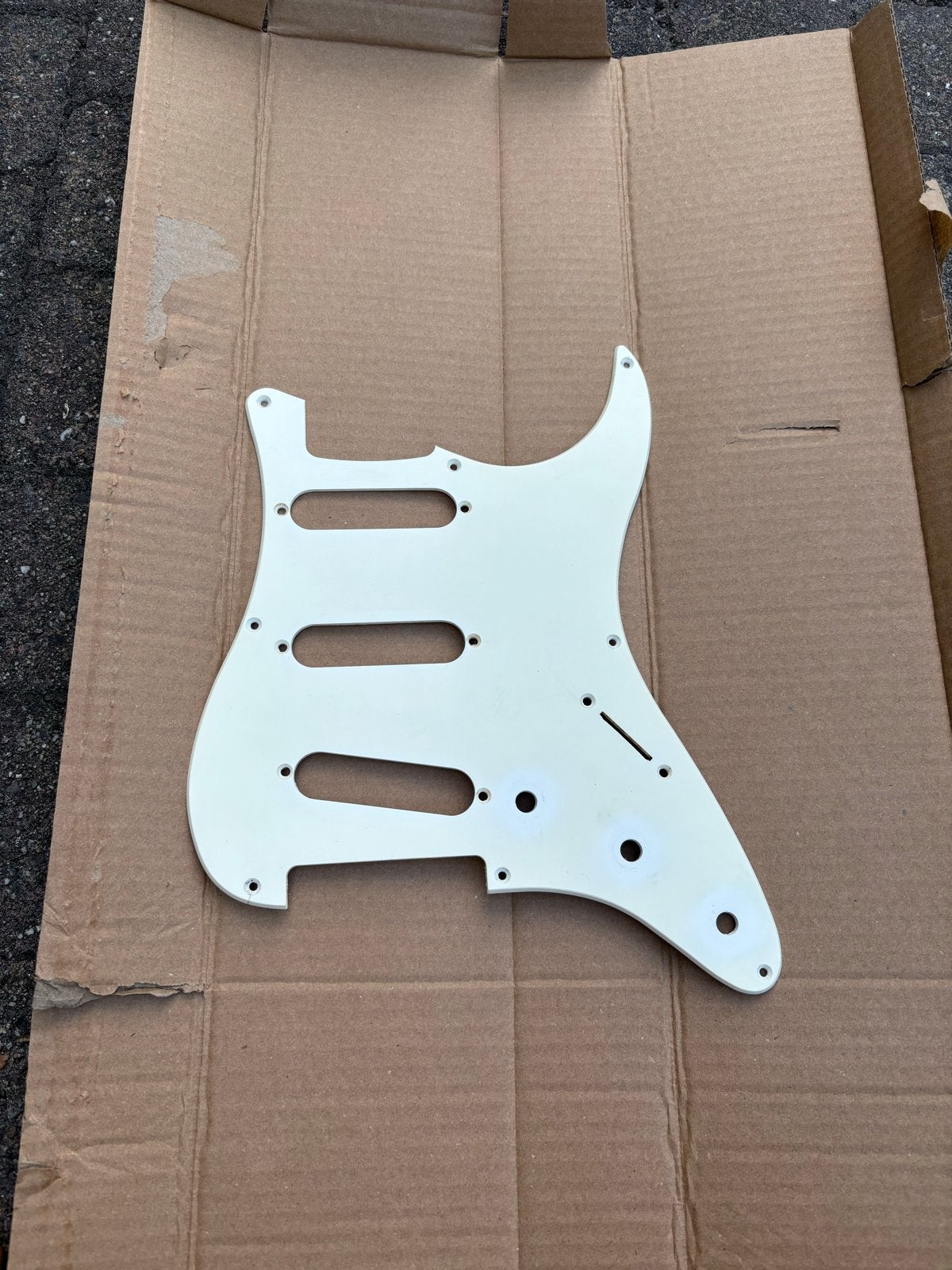 Squier Stratocaster slagplaat/pickguard - 2005 model, Ophalen, Gebruikt, Overige typen