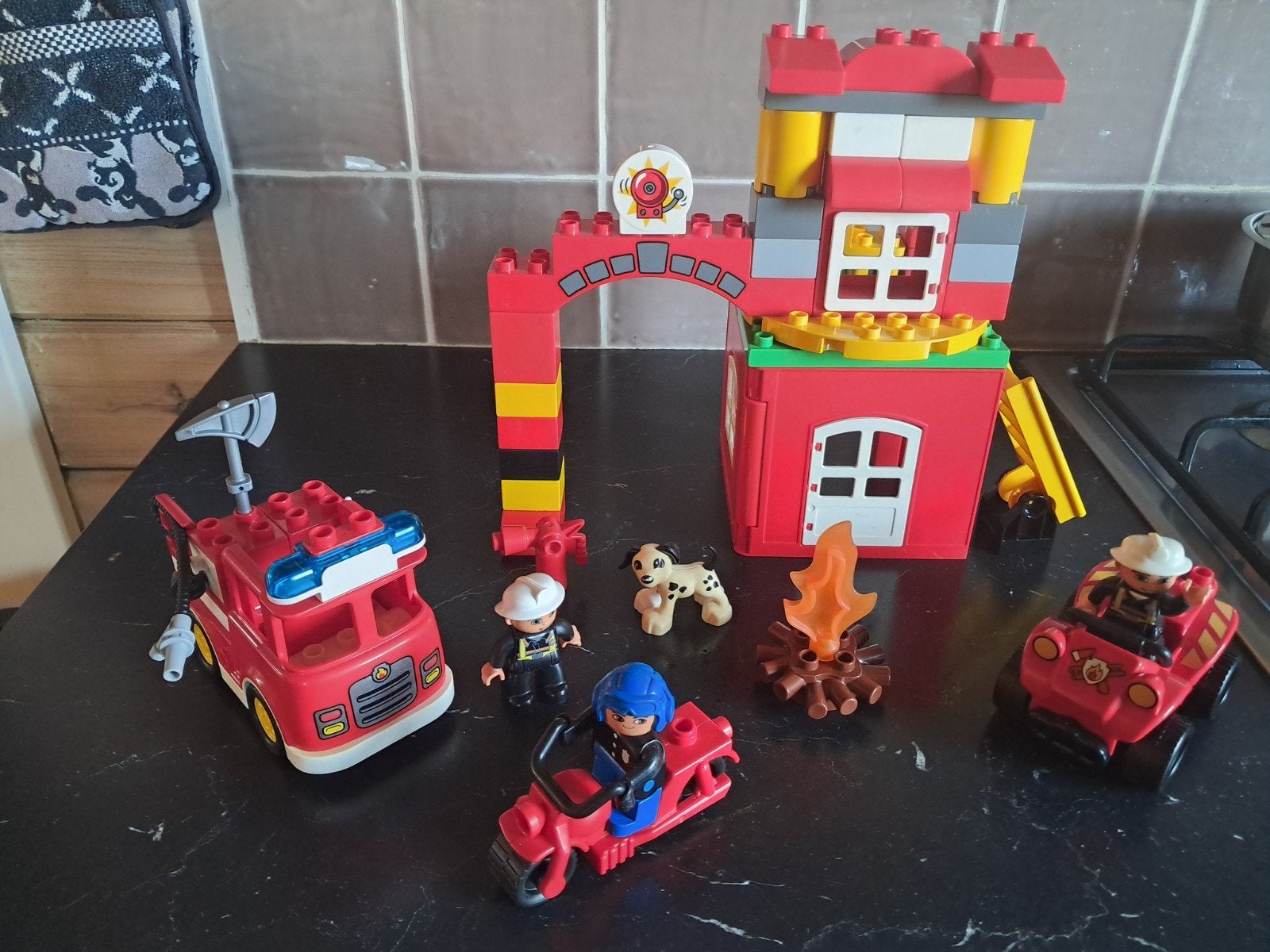 Duplo Brandweerkazerne, Kinderen en Baby's, Ophalen of Verzenden, Gebruikt, Duplo