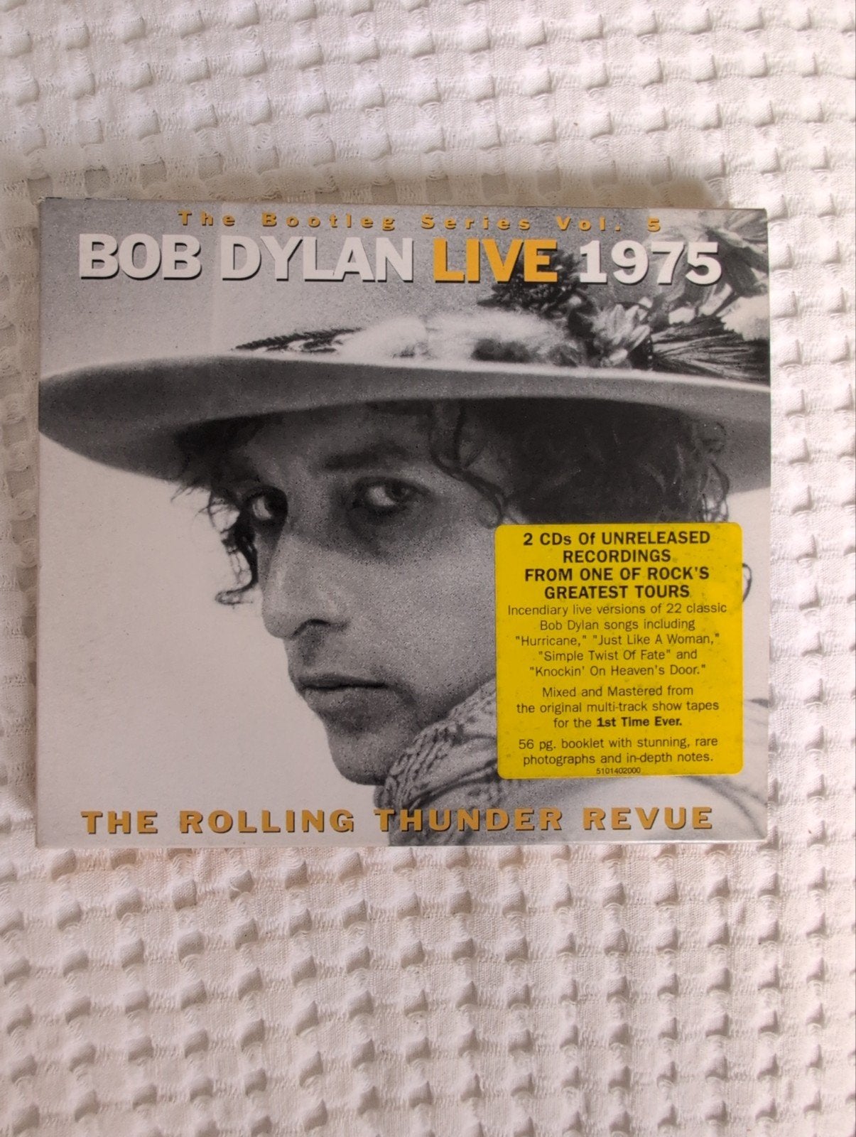 Bob Dylan - Live 1975 The Rolling Thunder Revue (2CD), Inclusief boekje, Ophalen of Verzenden, Zo goed als nieuw, Live-album
