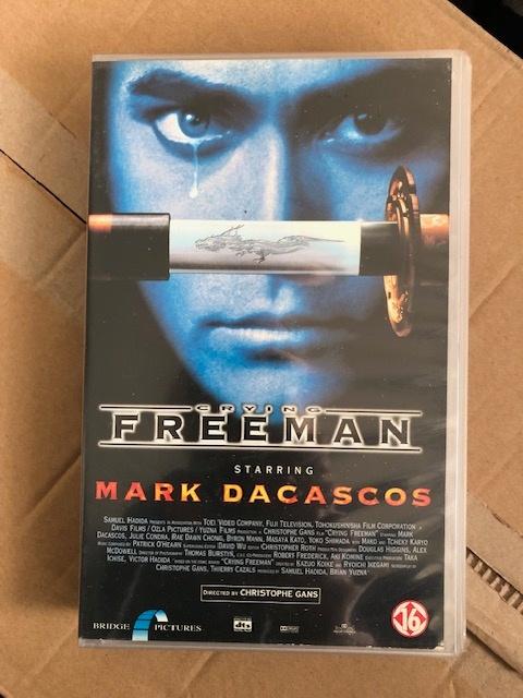 Crying Freeman VHS/Videoband, Cd's en Dvd's, VHS | Film, Vanaf 16 jaar, Ophalen of Verzenden, Zo goed als nieuw
