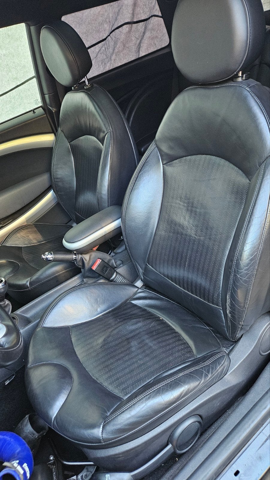 Originele Leren stoelen met Stoelverwarming Mini, Auto-onderdelen, Ophalen, Mini