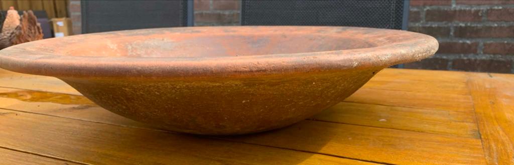 Grote terracotta schaal - decoratief en veelzijdig, Ophalen