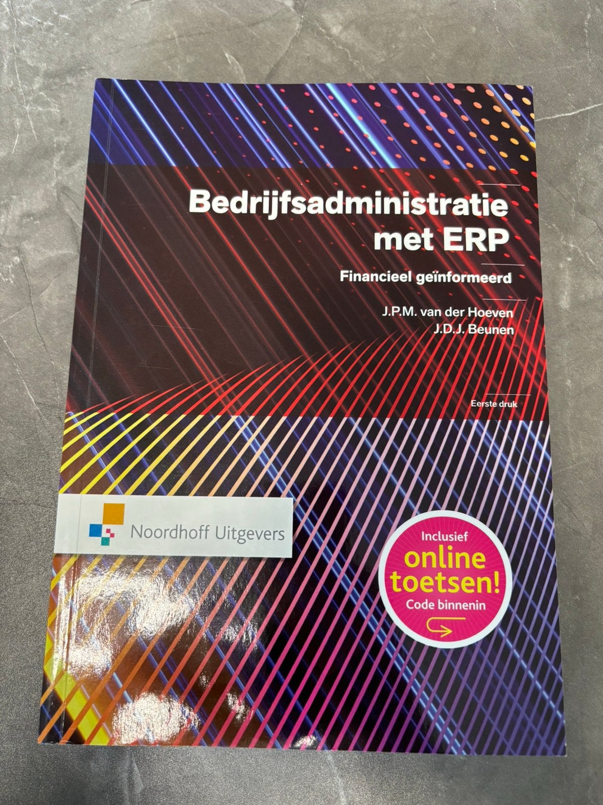 J.D.J. Beunen - Bedrijfsadministratie met ERP, Ophalen of Verzenden, Zo goed als nieuw, J.D.J. Beunen; J.P.M. van der Hoeven