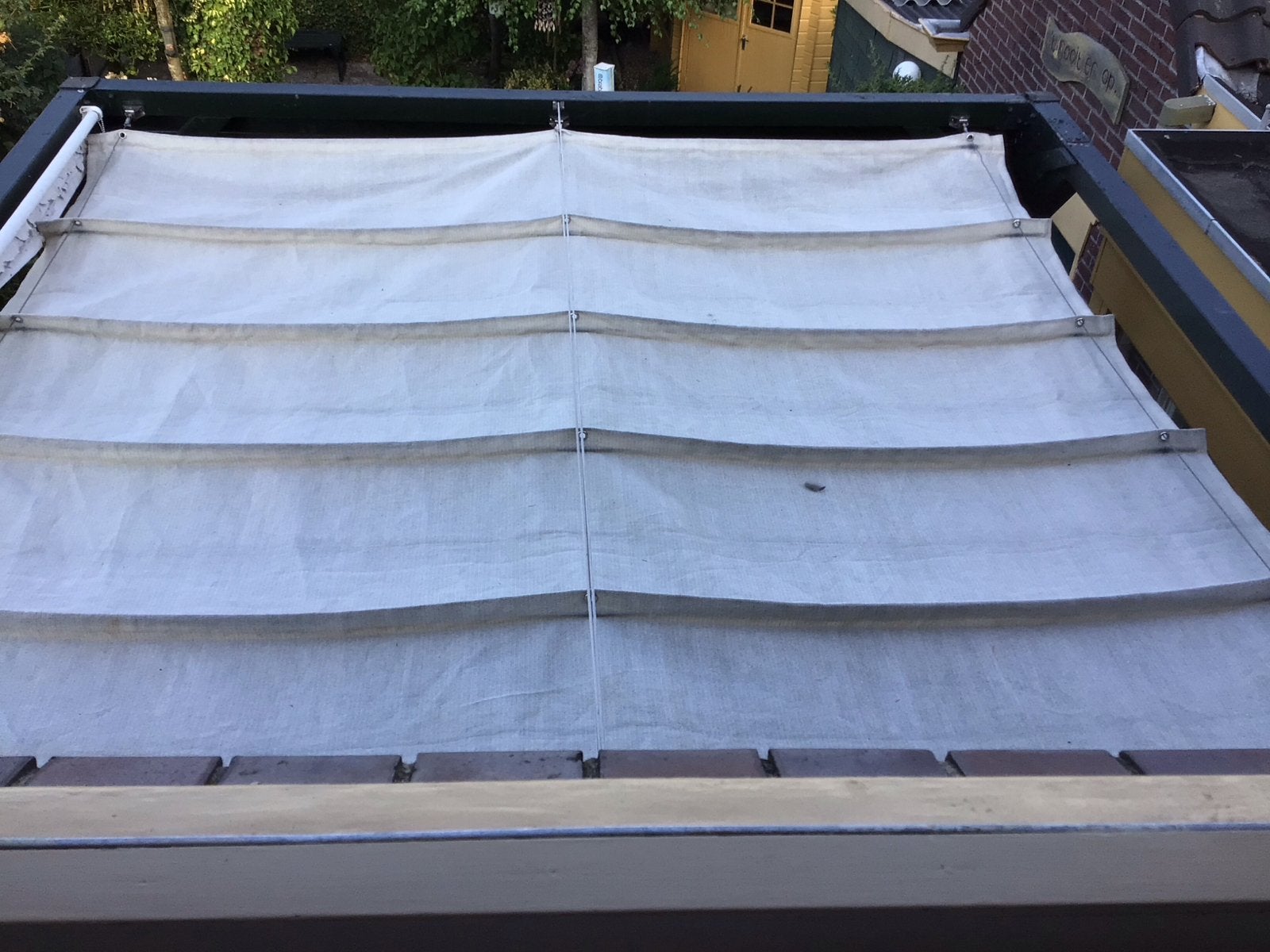 Pergola overkapping met Harmonie doek, Ophalen of Verzenden, Gebruikt, Overige typen