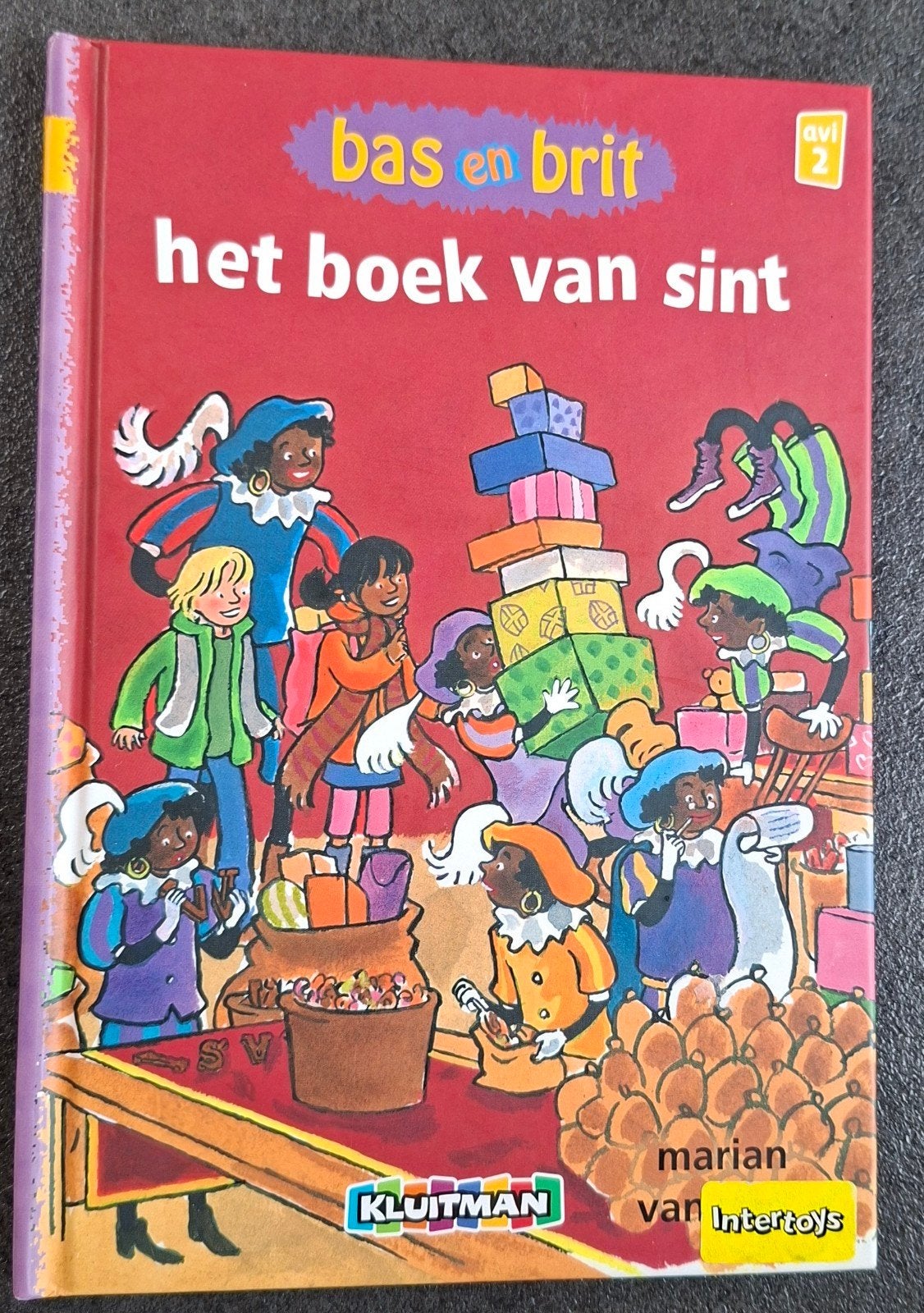 Bas en Brit Het boek van Sint - Marian van Gog, Ophalen of Verzenden