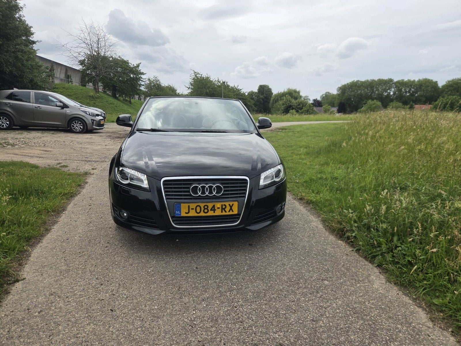Audi A3 1.8 Tfsi Cabrio 2009 Zwart s-line (nieuwe APK), Voorwielaandrijving, 15 km/l, Zwart, 4 cilinders
