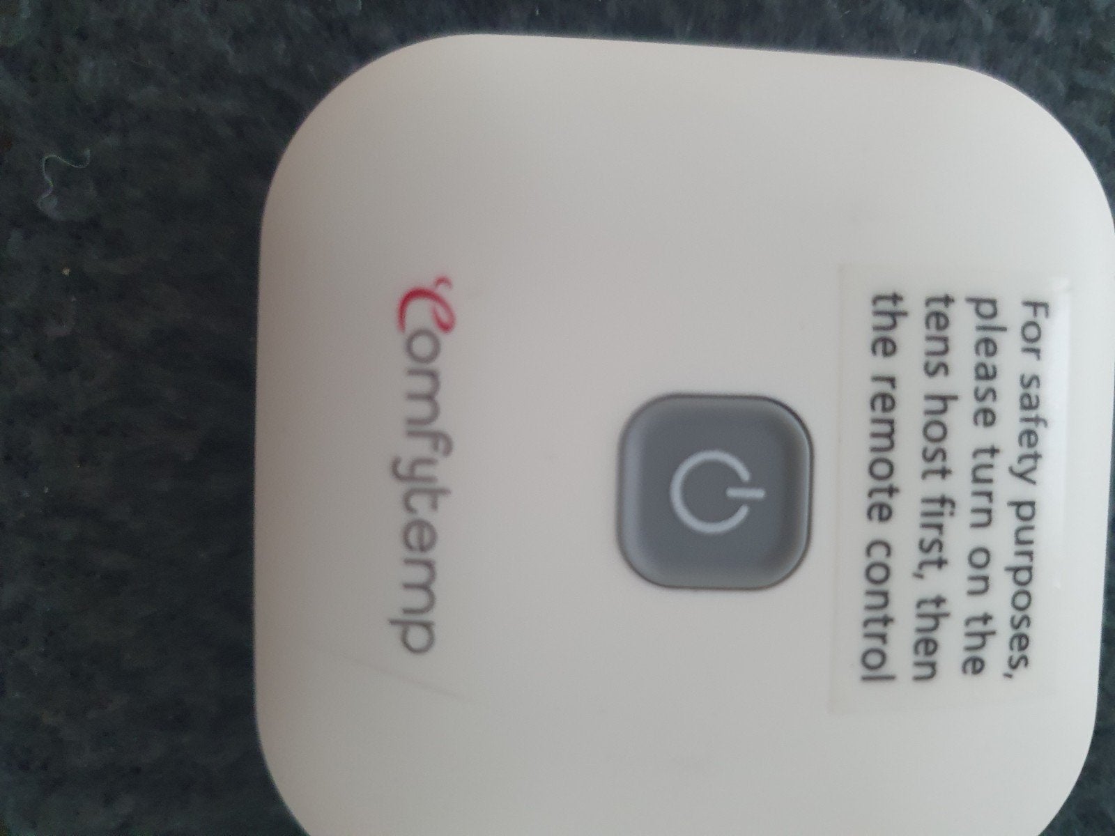 ComfyTempt TENS-apparaat met afstandsbediening, Ophalen