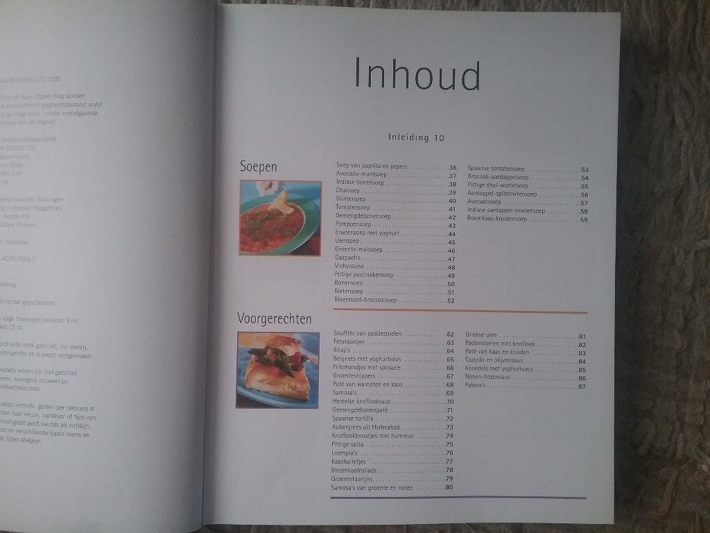 Vegetarisch koken - verrukkelijk en gezond (2003), Gezond koken, Ophalen of Verzenden, Zo goed als nieuw, Overige typen