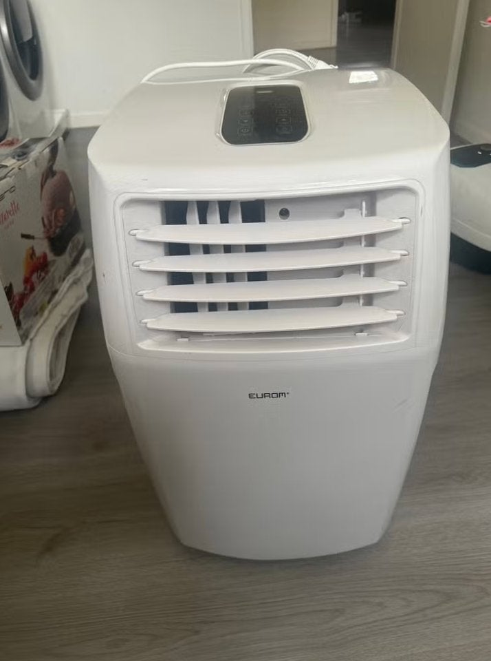 Eurom 15.000 BTU coolperfect 150 WiFi Mobiele Airco, Ophalen, Verwarmen, Minder dan 60 m³, 3 snelheden of meer