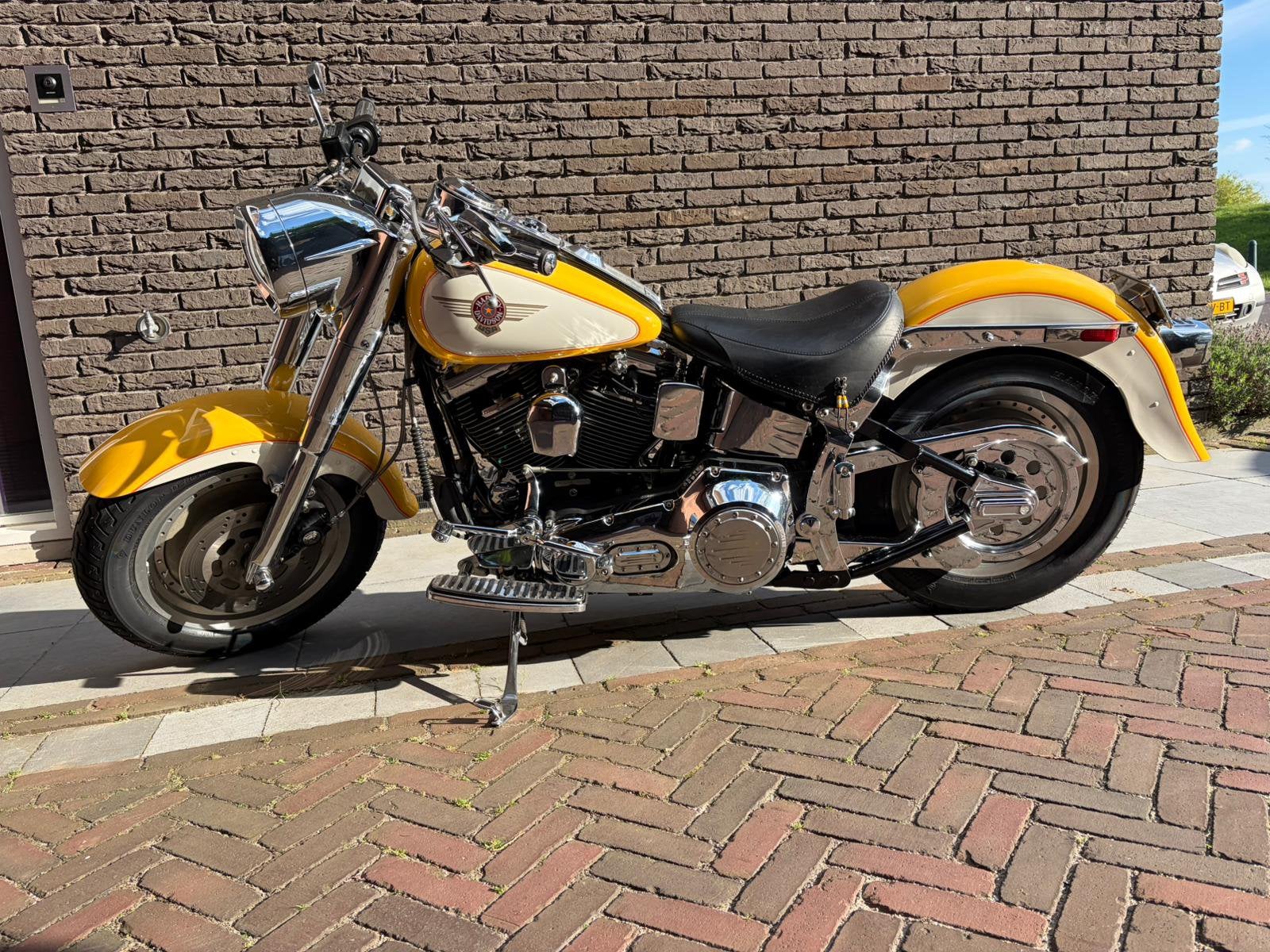 Fat-Boy -1995 - 10.000 km - 1e eigenaar - NL, Motoren, 2 cilinders, Occasion, Particulier, Meer dan 35 kW