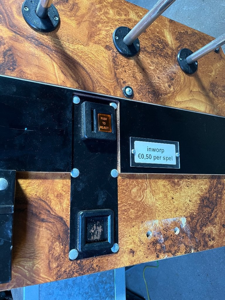 Voetbaltafel garlando de Luxe, Ophalen, Zo goed als nieuw
