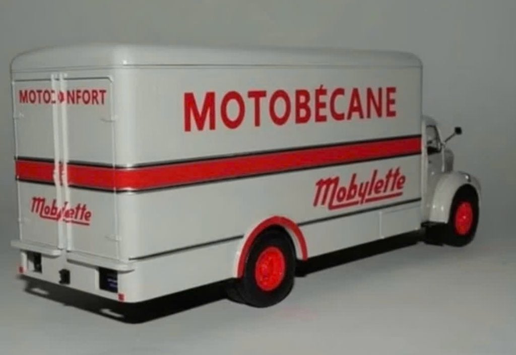 Berliet GLR Motobecane mobylette 1/43 GARAGE MODERNE # 14, Verzenden, Nieuw, Bus of Vrachtwagen, Overige merken