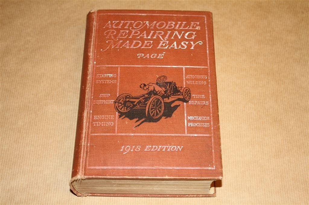 Prachtig boek - Automobile Repairing made easy - 1917 !!, Boeken, Auto's | Boeken, Ophalen of Verzenden, Gelezen