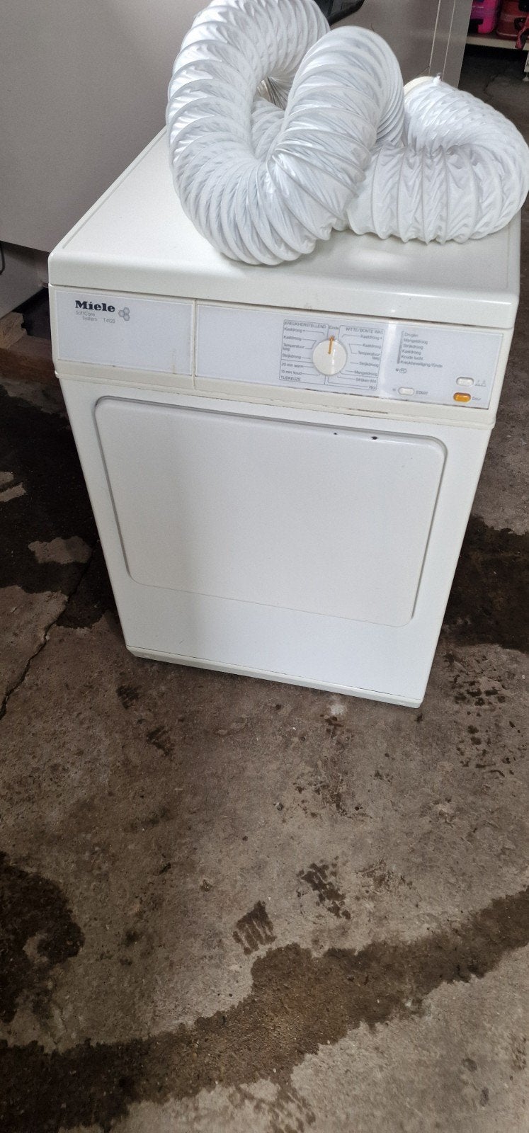 Miele T8 Luchtafvoer Wasdroger - Gebruikt, Ophalen, 6 tot 8 kg, Gebruikt, Luchtafvoer