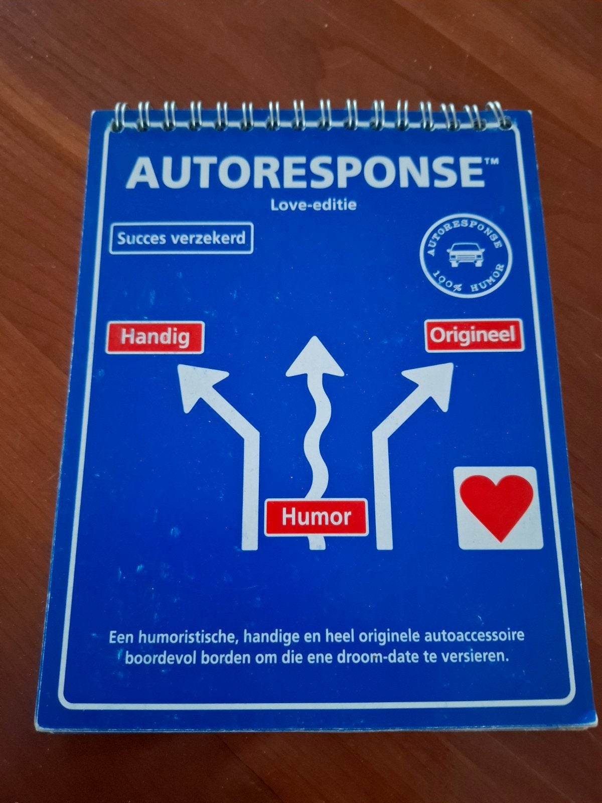Autoresponse Love-editie: Humoristische autoaccessoire, Ophalen of Verzenden, Zo goed als nieuw