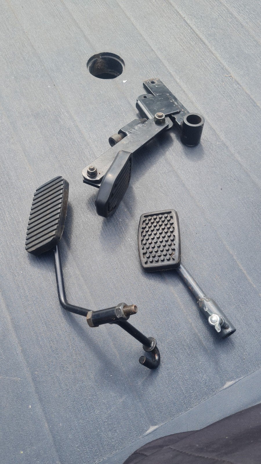 Pedalenset voor lesauto - Gebruikt, Ophalen of Verzenden