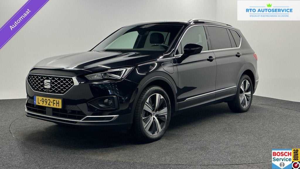 Seat Tarraco 1.4 TSI e-Hybrid PHEV Xcellence PANO-LEDER-LED-, Auto's, Seat, Bedrijf, Te koop, Tarraco, ABS, Achteruitrijcamera