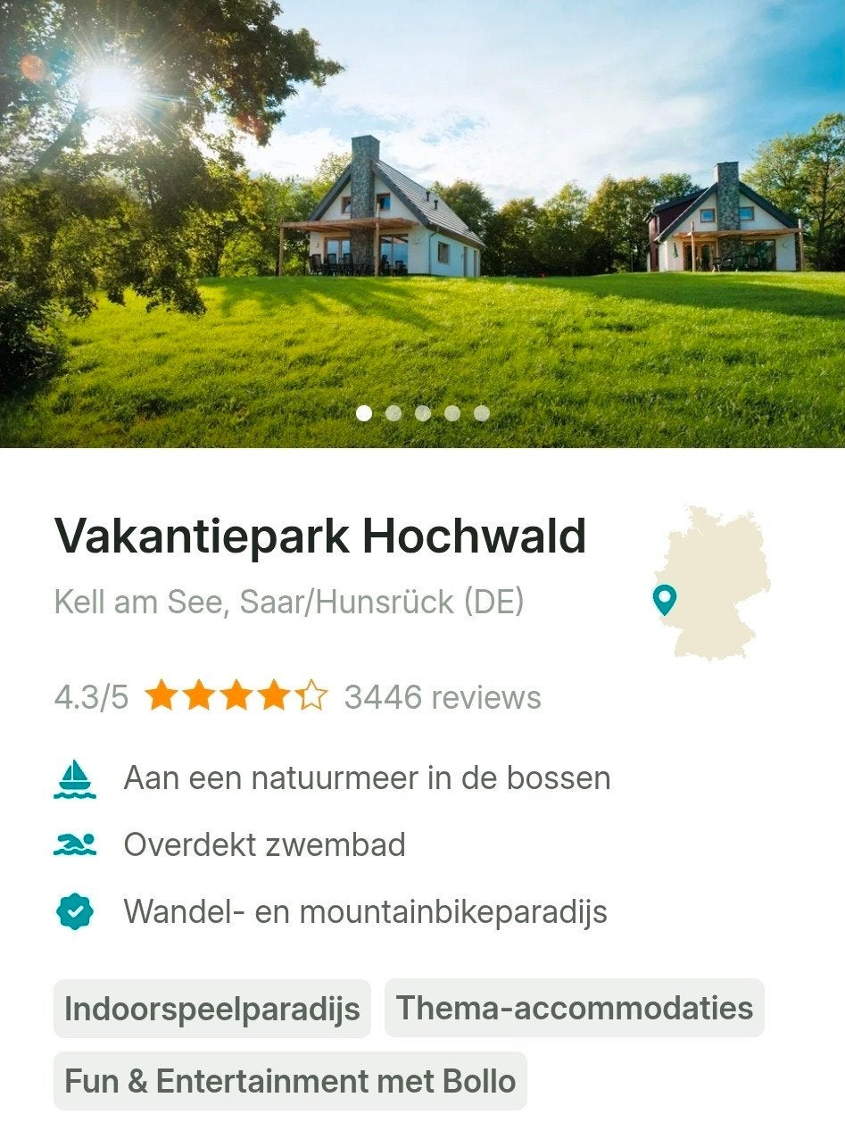 Vakantiepark Landal Hochwald in Kell am See, Saar-Hunsrück