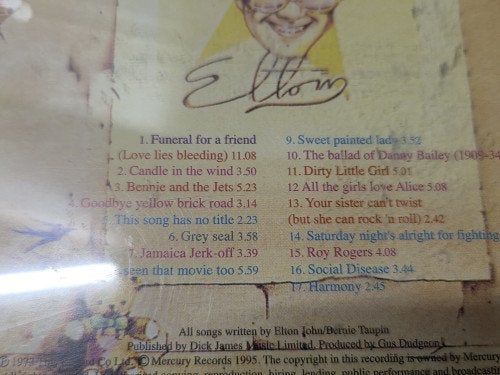 cd elton john goodbye yellow brick road, Cd's en Dvd's, Ophalen of Verzenden