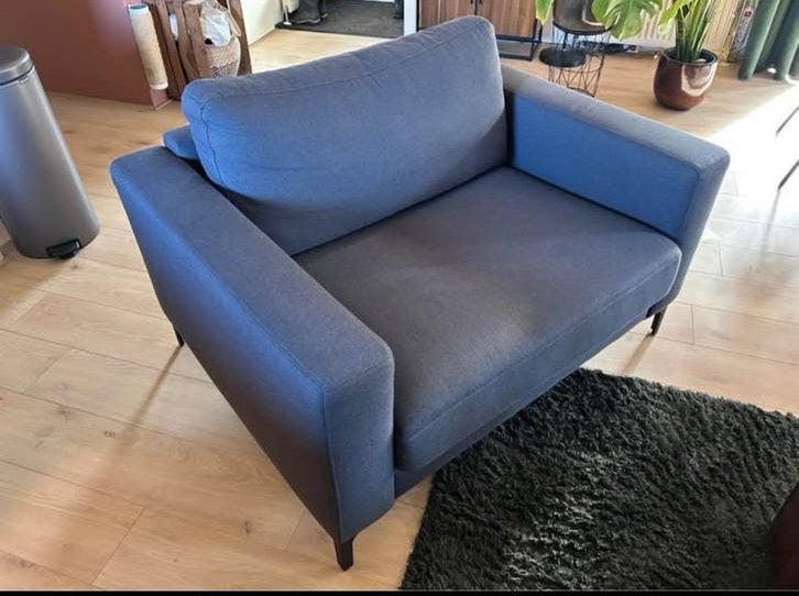 Pronto 1,5 pers antraciet, Huis en Inrichting, Banken | Sofa's en Chaises Longues, Tweepersoons, 75 tot 100 cm, Ophalen of Verzenden