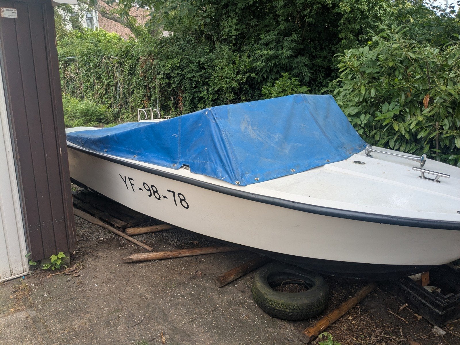 Motorboot, Ophalen, Zo goed als nieuw