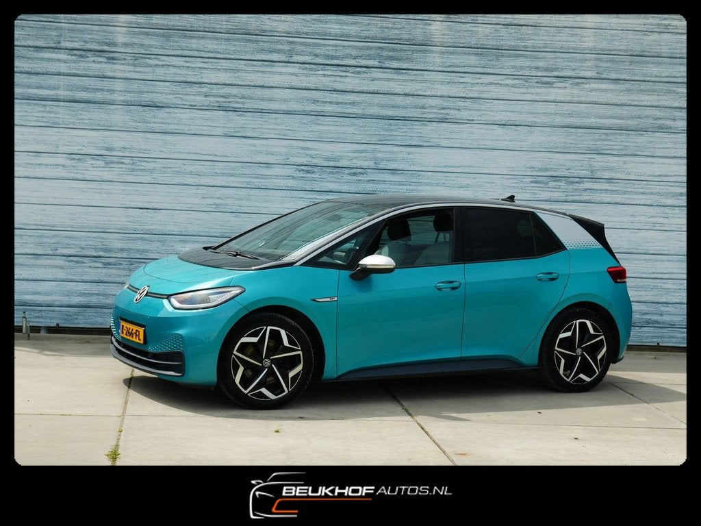 Volkswagen ID.3 First Plus 58 kWh Cam Adapt Cruise Soh 93%, Auto's, Volkswagen, Automaat, 966 min, Gebruikt, Grijs