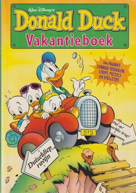Donald Duck vakantieboek 2001, Eén stripboek, Ophalen of Verzenden, Gelezen