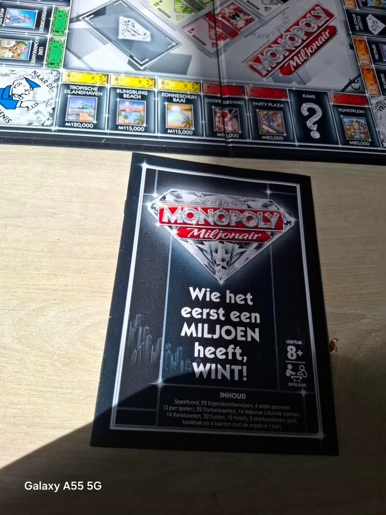 Monopoly millionaire, Gebruikt, Ophalen of Verzenden, Hasbro, Nvt
