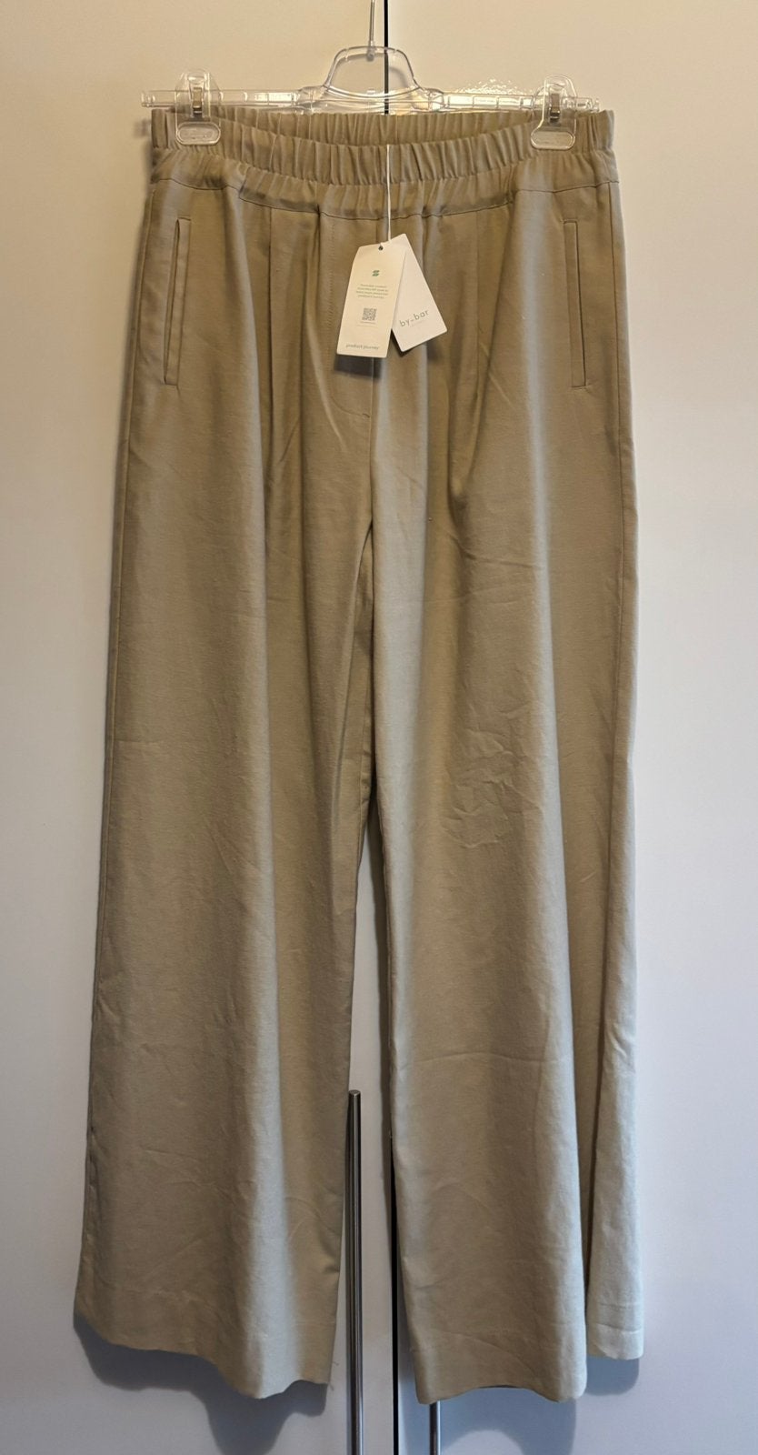 By Bar benji canvas pants dark sand L, Verzenden, Beige, Maat 42/44 (L), Nieuw