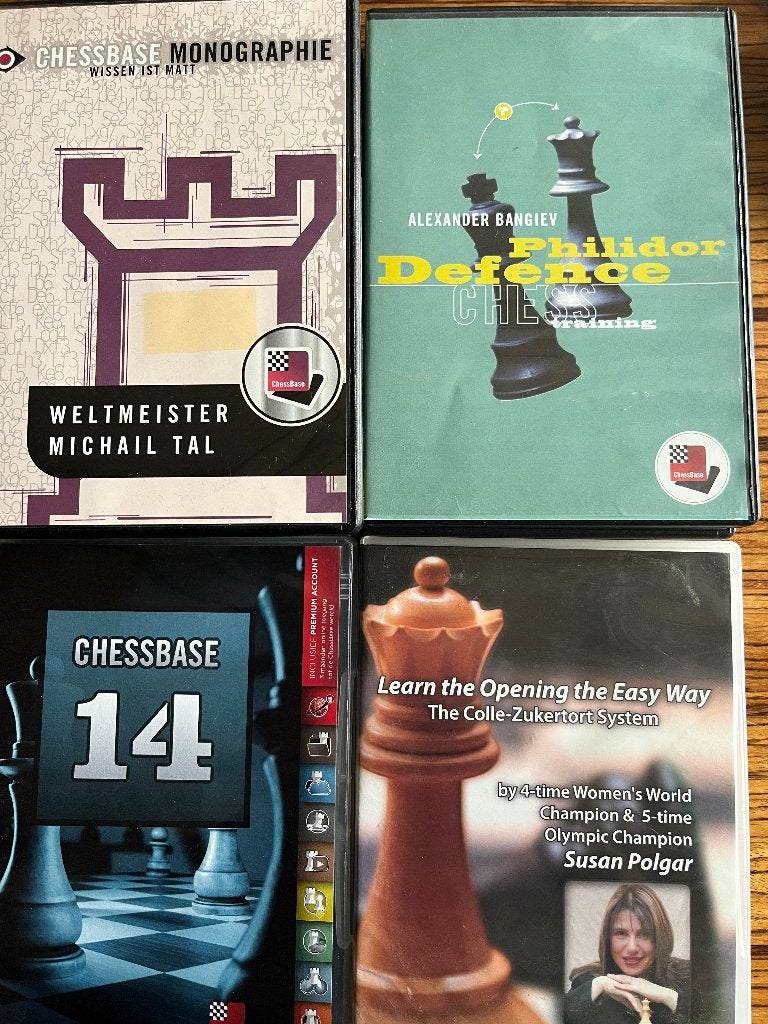schaak dvd's, Ophalen of Verzenden, Minder dan 500 stukjes, Gebruikt
