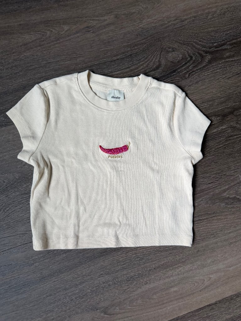 Crop top shirt Shoeby maat 146/152, Meisje, Ophalen of Verzenden, Zo goed als nieuw, Shirt of Longsleeve