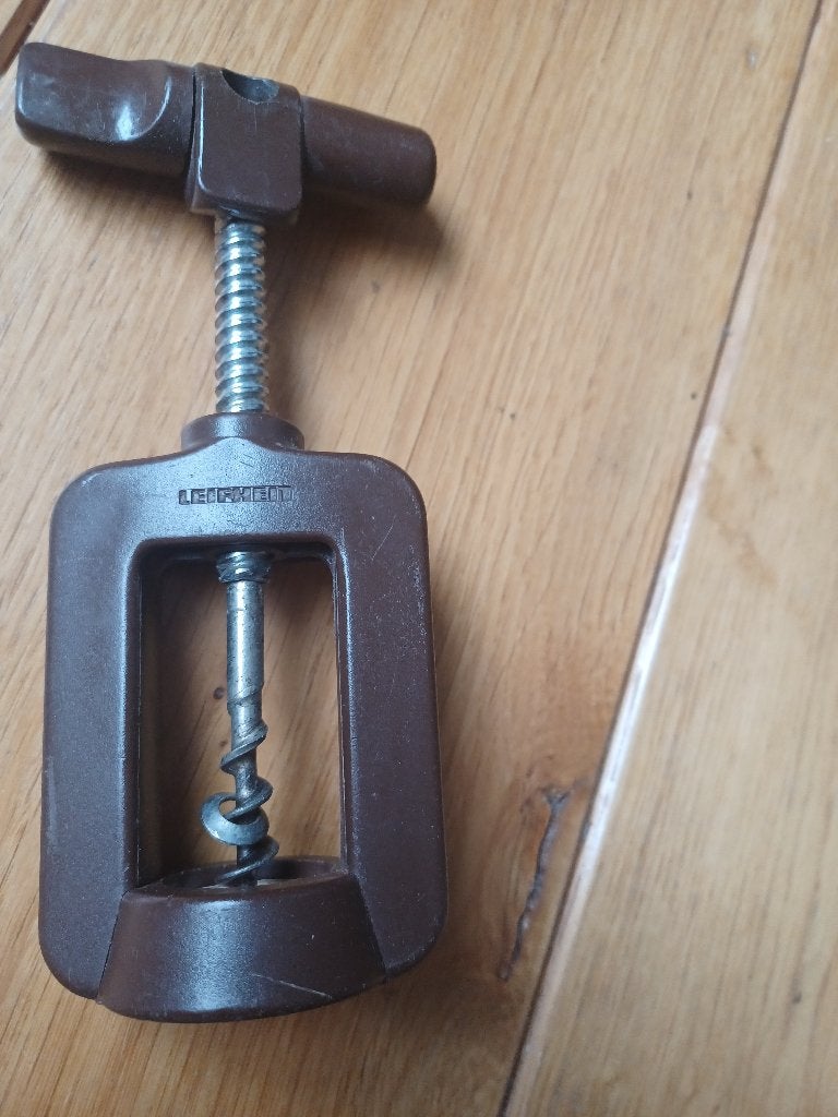 Leifheit kurkentrekker, Kunststof, Ophalen of Verzenden, Zo goed als nieuw, Overige merken