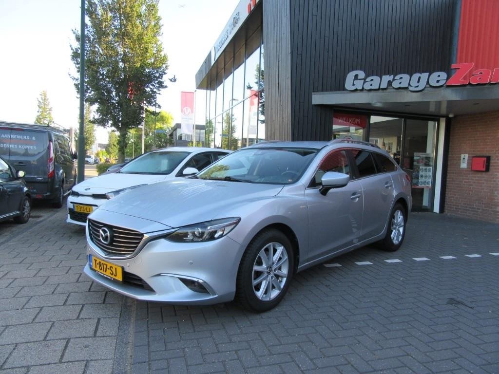 Mazda 6 Sportbreak 2.0 SkyActiv-G 165 TS+, Auto's, Stof, Gebruikt, 4 cilinders, 6 sportbreak