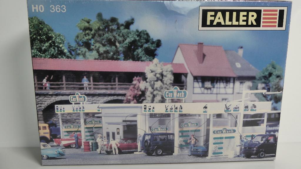 Faller H0 NIEUW bouwdoos Car Wash ovp 363, Overige merken, Verzenden, Overige typen, Nieuw