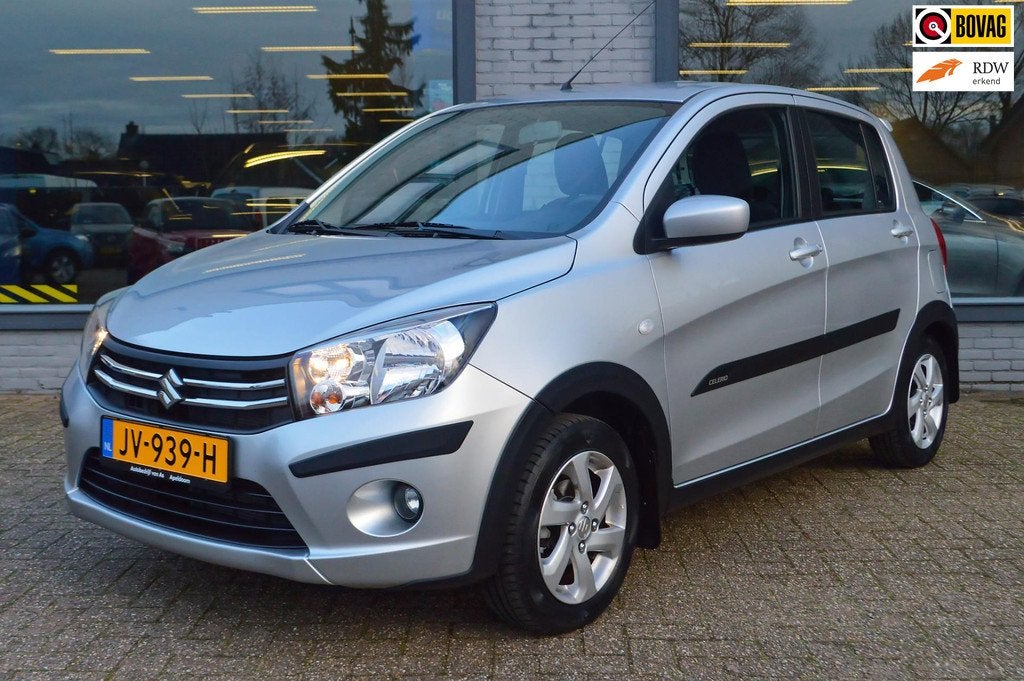 Suzuki Celerio 1.0 Exclusive AIRCO|CRUISE|PARKEERSENSOREN|TR, Gebruikt, Origineel Nederlands, Grijs, 3 cilinders