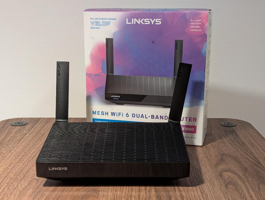 Mesh WiFi 6 Router Linksys MR7350, Computers en Software, Ophalen of Verzenden, Zo goed als nieuw, Router, Linksys