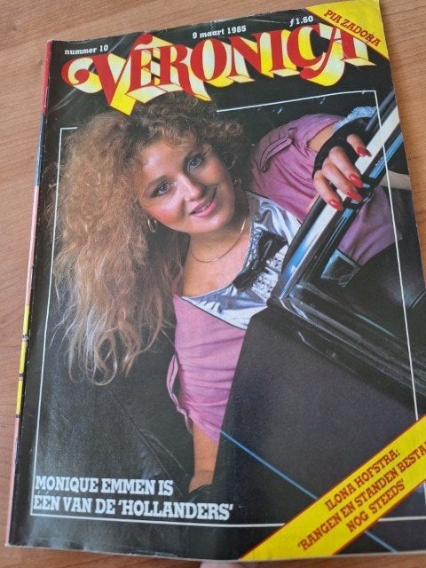 Veronica 1985 Monique Emmen Anneke Gronloh Cats Pia Zadora, Verzenden, 1980 tot heden, Nederland, Tijdschrift