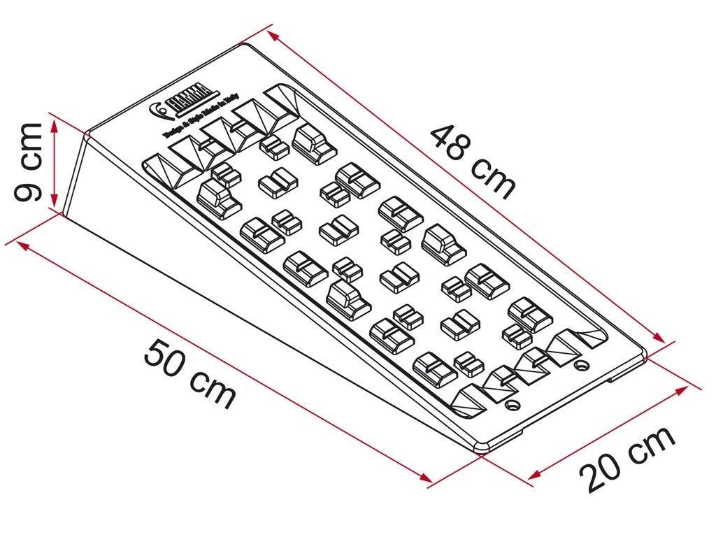 2 Fiamma leveler (oprijblokken) voor camper of caravan, Ophalen of Verzenden, Gebruikt