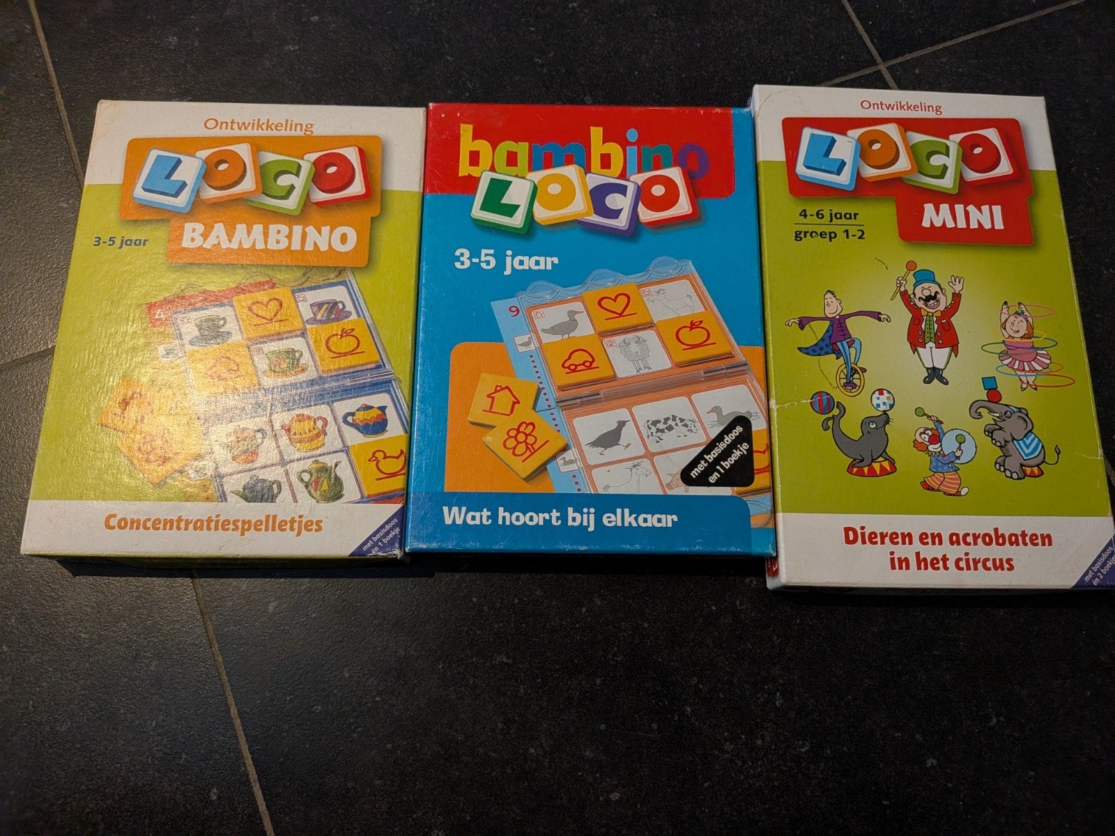 3x loco mini en bambino met meerdere boekjes, Ophalen of Verzenden
