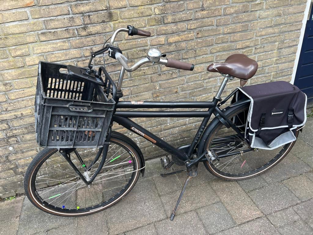 Sparta Pickup Classic Jongensfiets - Stevige Transportfiets, Ophalen, Gebruikt, 26 inch of meer, Handrem