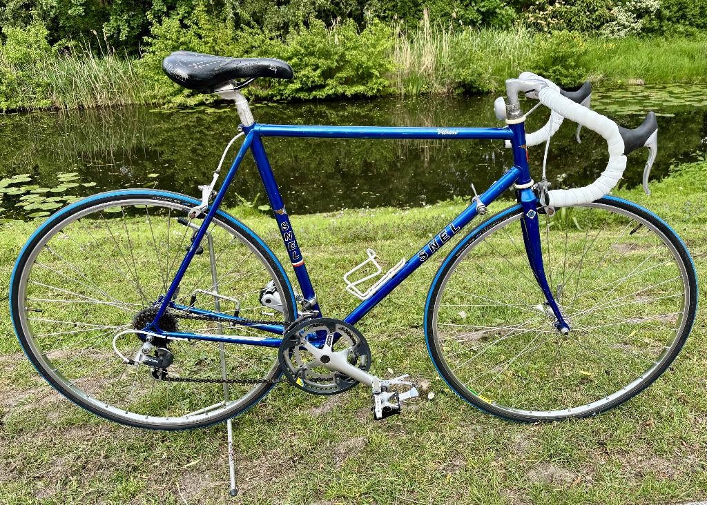 SNEL VITESSE vintage racefiets, frame 58 cm, blauw,, 28 inch, Gebruikt, Staal, Velgrem